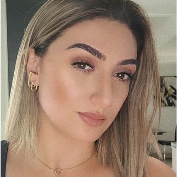 DOUBLE HOOP Earrings|18K Gold Plated - Picture 5 of 7